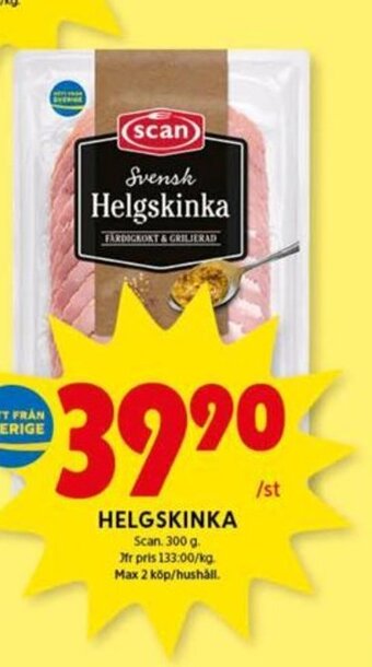 ICA Kvantum Helgskinka erbjuda