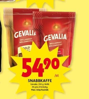ICA Kvantum Snabbkaffe erbjuda