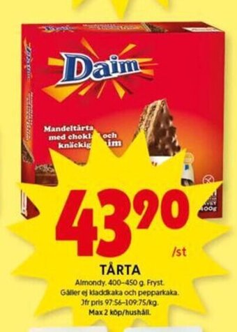 ICA Kvantum Tårta erbjuda