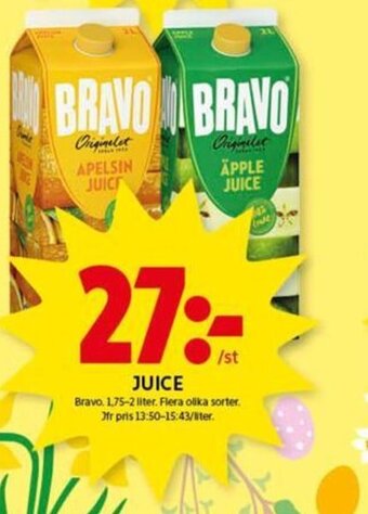 ICA Kvantum Juice erbjuda