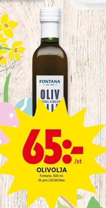 ICA Kvantum Olivolja erbjuda