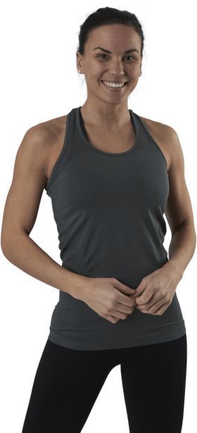 Sportamore Hatha seamless tank top green erbjuda