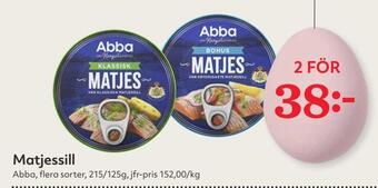Hemköp Matjessill erbjuda