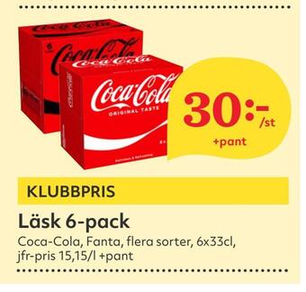 Hemköp Läsk 6-pack erbjuda