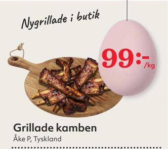 Hemköp Grillade kamben erbjuda