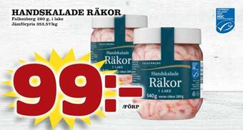 Nya Pulsen Handskalade räkor erbjuda