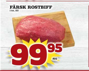 Matdax Färsk rostbiff erbjuda