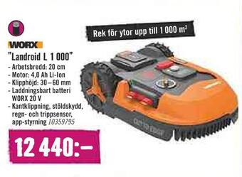 Hornbach Robotgräsklippare erbjuda