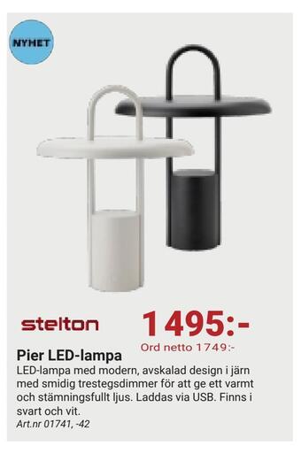 Erlandsons Brygga Pier led-lampa erbjuda
