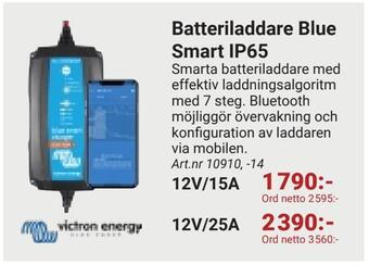 Erlandsons Brygga Batteriladdare blue smart ip65 erbjuda