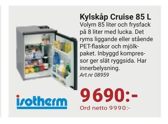 Erlandsons Brygga Kylskåp cruise 85 l erbjuda