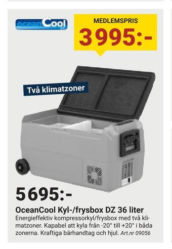Erlandsons Brygga Oceancool kyl-/frysbox dz 36 liter erbjuda