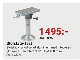 Erlandsons Brygga Stolstativ fast erbjuda
