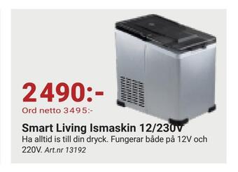 Erlandsons Brygga Smart living ismaskin 12/230v erbjuda