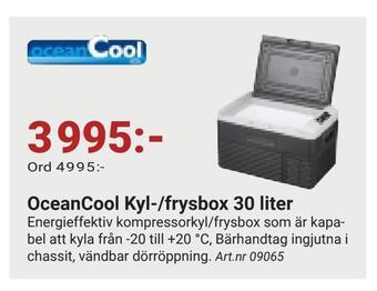 Erlandsons Brygga Oceancool kyl-/frysbox 30 liter erbjuda