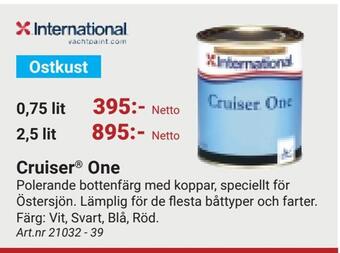 Erlandsons Brygga Cruiser ® one erbjuda