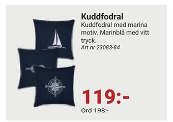 Erlandsons Brygga Kuddfodral erbjuda