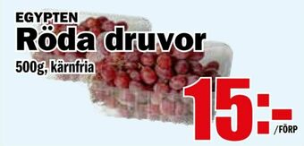 Matdax Vindruvor erbjuda