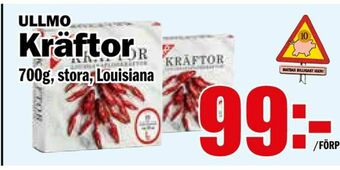 Matdax Ullmo Kräftor erbjuda