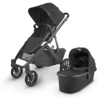 Lekmer Uppababy vista v2 barnvagn jake/black carbon erbjuda