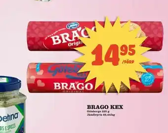 Bonum Matmarknad Brago kex erbjuda