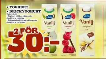 Bonum Matmarknad Yoghurt • drickyoghurt erbjuda