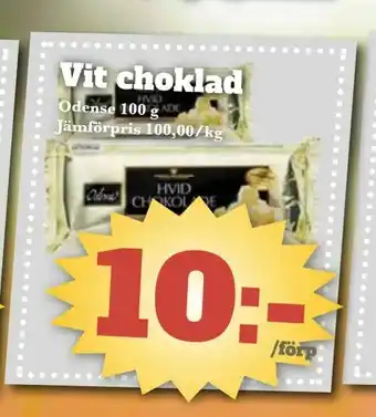 Bonum Matmarknad Vit choklad erbjuda