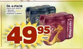 Bonum Matmarknad Öl 6-pack erbjuda
