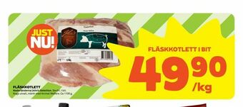 Coop Fläskkotlett erbjuda