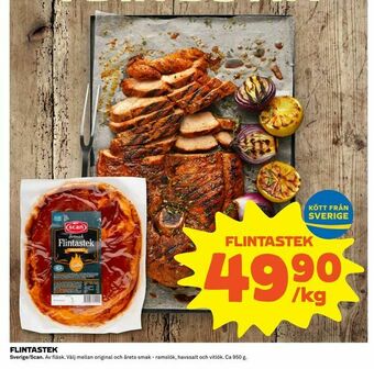 Coop Extra Flintastek erbjuda