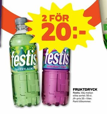 Coop Forum Fruktdryck erbjuda