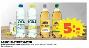 Coop Konsum Läsk/kolsyrat vatten erbjuda