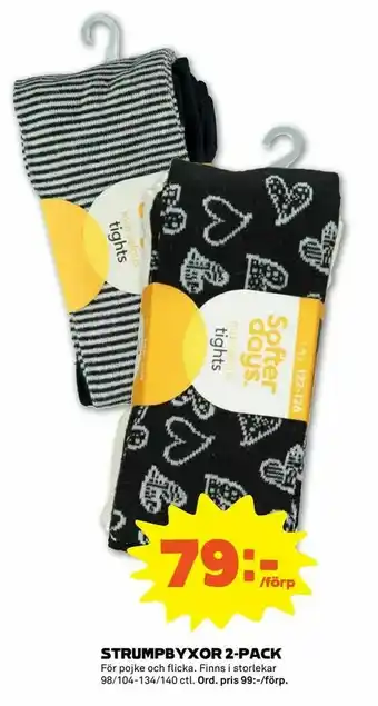 Strumpbyxor 2-pack