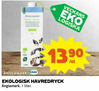Coop Daglivs Ekologisk havredryck erbjuda