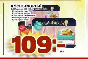 Din Mat Kycklingfilé erbjuda