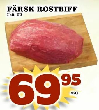 Din Mat Färsk rostbiff erbjuda