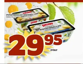 Potatissallad gourmet