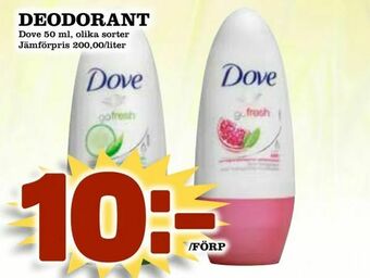 Din Mat Deodorant erbjuda