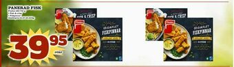 Din Mat Panerad fisk erbjuda