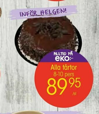 EKO Alla tårtor erbjuda