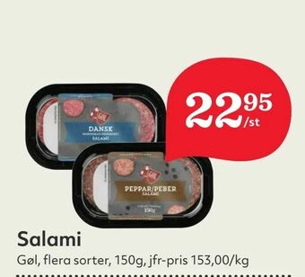 Hemköp Salami erbjuda