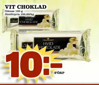 Matboden Ektorp Vit choklad erbjuda