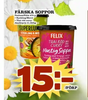Färska soppor