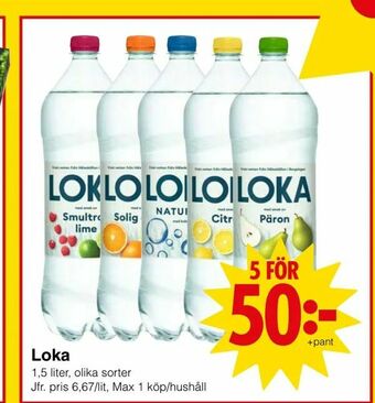 Matöppet Loka erbjuda