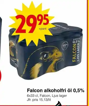 Falcon alkoholfri öl 0,5%