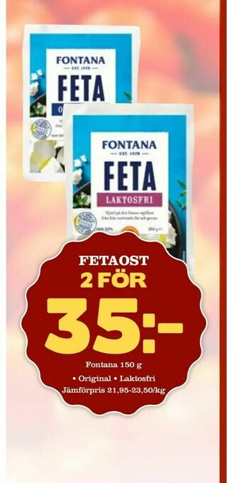 Nelins Fetaost erbjuda
