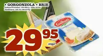 Nelins Gorgonzola • brie erbjuda