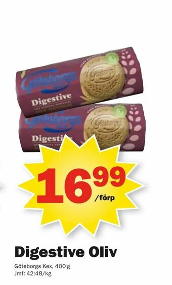 Pekås Digestive Oliv erbjuda