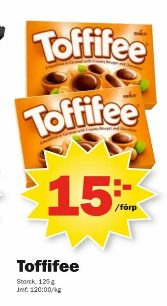 Pekås Toffifee erbjuda