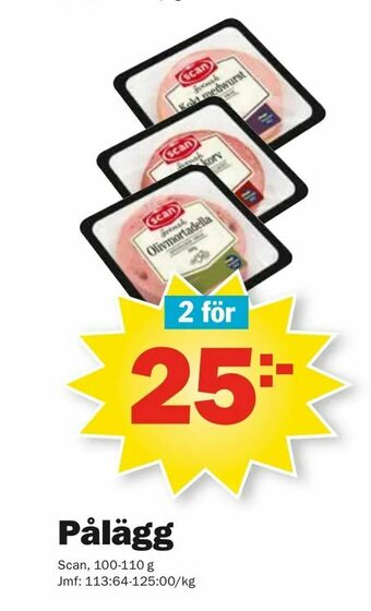 Pekås Pålägg erbjuda